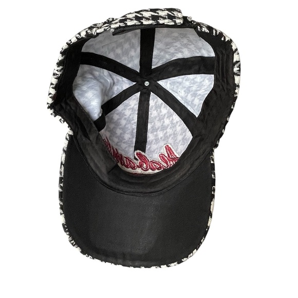 Alabama Houndstooth Cap - Black and White - Picture 5 of 7
